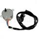 Поворотный шаговый мотор (двигатель жалюзи) кондиционера 12V MP35KA CK-07T01C (Н-10 мм, D-5 мм)