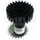 Шестерня (привод шнека) Braun 7051414, 4195612 черная 24-зубца D-61.6/30, H81/20