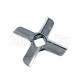 Нож для мясорубки Moulinex HV8 SS-193517 BOSCH 00755469 ZELMER 86.3107, 863107