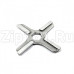 Нож мясорубки Moulinex MS-4775250 шестигранник D=46.6мм шток 3.2мм Нож мясорубки Moulinex MS-4775250 шестигранник D=46.6мм шток 3.2мм
