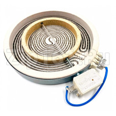 Электрическая конфорка 2-х зонная, 1700/700 Вт, Indesit C00264701 Электрическая конфорка 2-х зонная, 1700/700 Вт, Indesit C00264701
