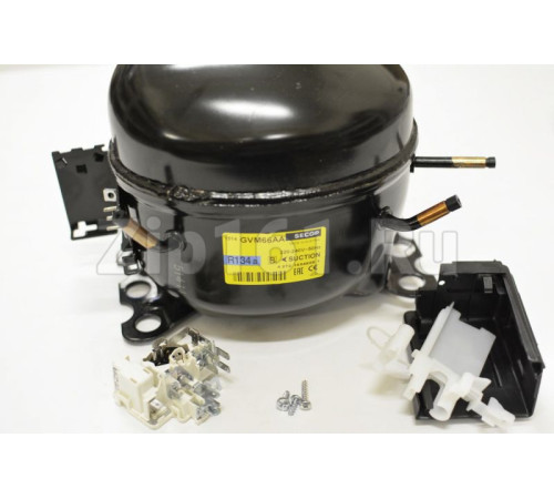 Компрессор GVM66AA (Вт при -23.3°) 181W, 1/4, R134a, ACC НЕ ПОСТАВЛЯЕТСЯ!