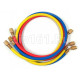 Набор шлангов 3шт 90см, 600PSI (R-134, R-404, R-407) DSZH DS 36600
