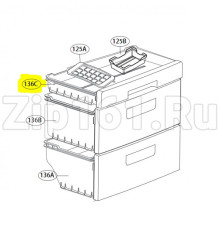 Ящик морозильной камеры узкий верхний LG AJP73635002