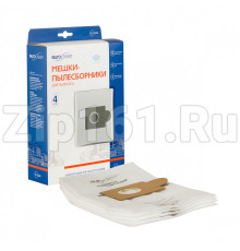 Мешки пылесборники, 4 шт Euroclean для пылесоса E-52/4