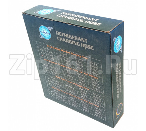 Набор шлангов 3шт 180см 500PSI (R12, R22, R502) DSZH CT-372RYB