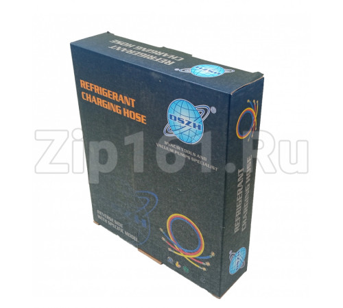 Набор шлангов 3шт 180см 500PSI (R12, R22, R502) DSZH CT-372RYB