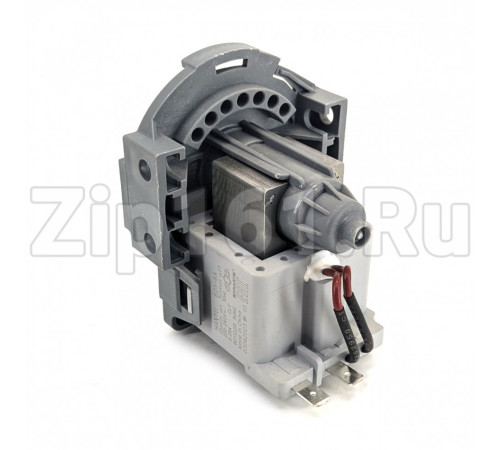 Насос Hanyu 9011229 30W, круглый, 4 защелки, клеммы назад ПММ Gorenje Hansa Midea 674000600154