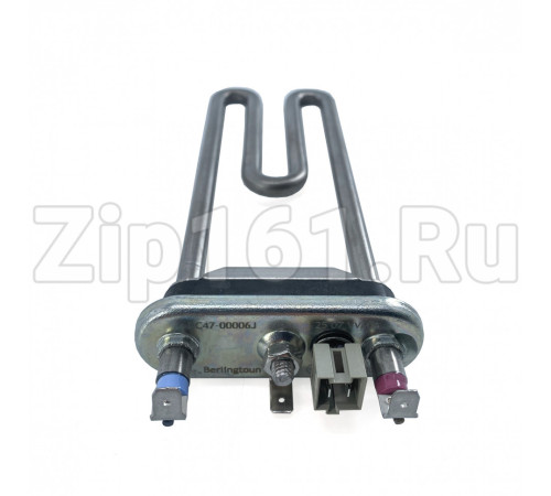 Тэн Berlingtoun 1900W (2-термоПредохр, прямой с отверстием, датчик NTC) Samsung DC47-00006B