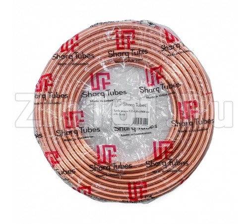 Медная труба 3/8 0,81мм Sharq Tubes бухта 15м