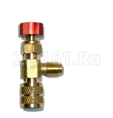 Вентиль с нажимом на ниппель HC-1223 5/16M-5/16F под R410