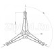 Крестовина барабана для стиральной машины Samsung DC97-11292A cod758