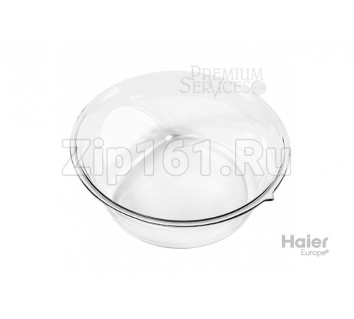Стекло дверки (люка) Haier 0021400015