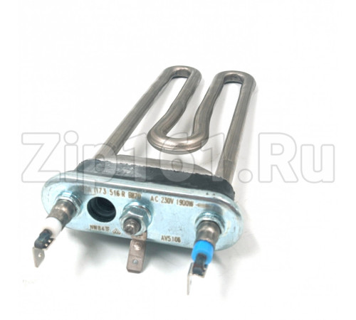 Тэн 1900W IRCA прямой с отверстием под датчик L=180 Ardo 524023901 Indesit 273277