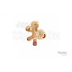 Сервисный кран 3/8 кондиционера Haier A0010705984