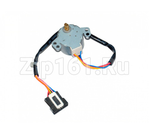 Поворотный шаговый мотор (двигатель жалюзи) кондиционера 12V MP28GA LL-07411 Вал (Н-9 мм, D-5 мм)