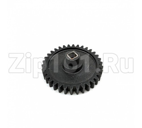 Шестерня мясорубки Ротор, черная, D=72mm, H=25, пр.зубья 34 (квадрат 8mm