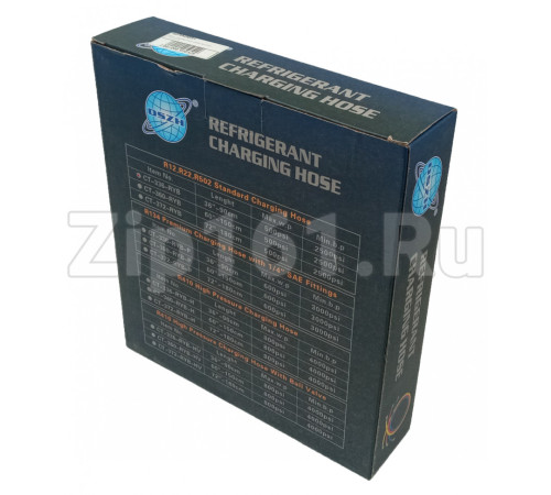 Набор шлангов 3шт 90см, 500PSI (R134A, 404A, 407C) DSZH CT336-RYB