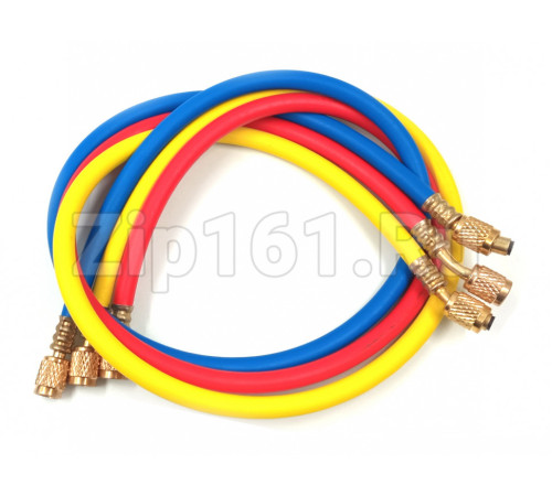 Набор шлангов 3шт 90см, 500PSI (R134A, 404A, 407C) DSZH CT336-RYB