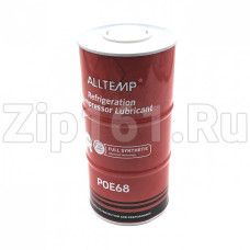 Масло для фреона Alltemp POE 68 (1 л) железная канистра Масло для фреона Alltemp POE 68 (1 л) железная канистра