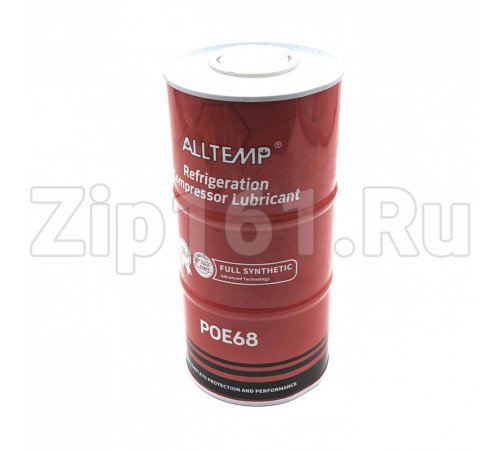 Масло для фреона Alltemp POE 68 (1 л) железная канистра