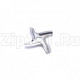 Нож мясорубки Moulinex квадрат (посадка 7.5mm, L45, H4.6) MM01W11