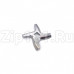 Нож мясорубки Moulinex квадрат (посадка 7.5mm, L45, H4.6) MM01W11