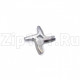 Нож мясорубки Moulinex квадрат (посадка 7.5mm, L45, H4.6) MM01W11