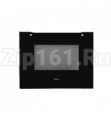 Внешнее стекло духового шкафа в сборе Midea 12971100A64595