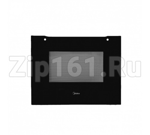 Внешнее стекло духового шкафа в сборе Midea 12971100A64595
