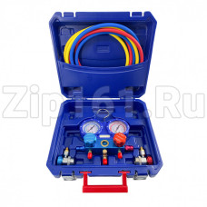 Манометрический коллектор в кейсе R134a 1.5м стекло DSZH WK-P6001S QC19H/19L