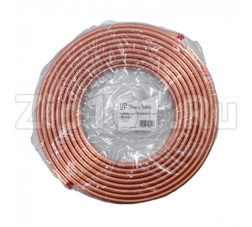 Медная труба 3/8 0,65мм Sharq Tubes бухта 15м