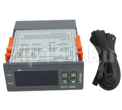 Программируемый контроллер 1 датчика 220V STC-1000
