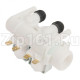 Клапан впускной 2/90 Indesit Ariston под клемы C00074586 Original