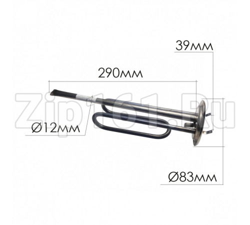 ТЭН водонагревателя 1500W RF-82mm Анод М6 Нержавейка Thermowatt 3170520 аналог ТЕРМЕКС 066079