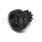 Шестерня для мясорубки Braun G1100/G1300/G1500, Д-49/31мм, зубья 27/10шт. (Косой/прямой)  27.102-BRN, черная