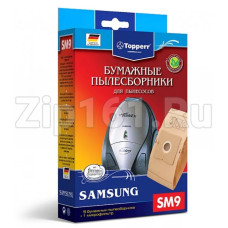 Комплект мешков (5шт) для пылесосов Samsung + Фильтр Topperr SM 9