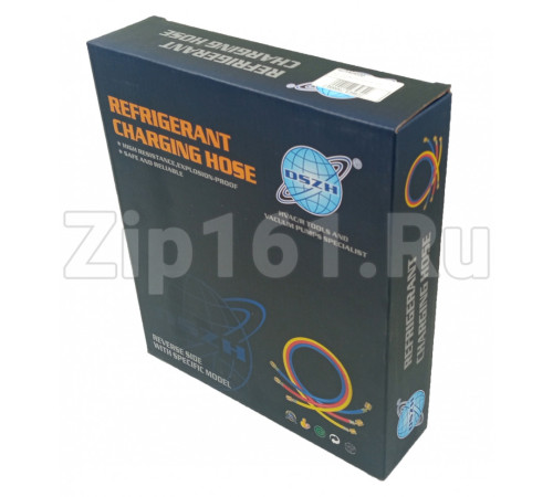 Набор шлангов 3шт 150см, 500PSI (R22, R404, R134, R410) DSZH CT360-RYB