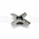 Нож мясорубки Philips 420306564080, Bosch 00020468 B-45mm (9x9), H-9.5мм MM01W02