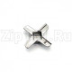 Нож мясорубки Philips 420306564080, Bosch 00020468 B-45mm (9x9), H-9.5мм MM01W02