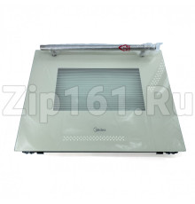 Дверь в сборе для духового шкафа Midea 12971100A44285+12971100A43999+12971100A64596 мод: MO78100CGI