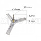 Крестовина барабана Beko 28004500100 cod744