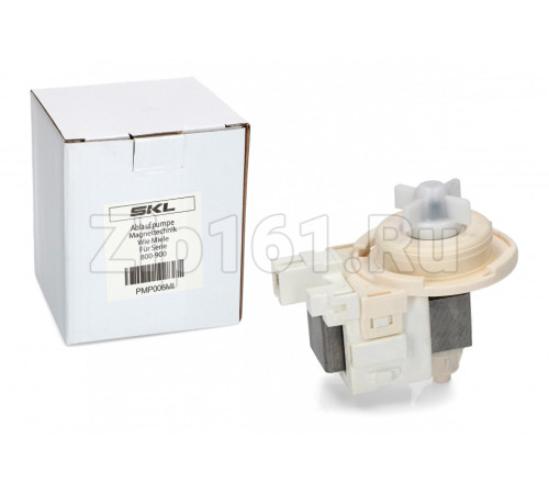 Насос слива Miele 30w (на защелк.4шт клеммы вместе) 6239560 8760859 3788832