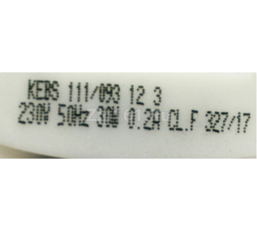 Сливной насос Copreci EBS111093 30W без улитки, 4 защелки по кругу, фишка вперед Bosch 00215914