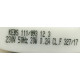 Сливной насос Copreci EBS111093 30W без улитки, 4 защелки по кругу, фишка вперед Bosch 00215914