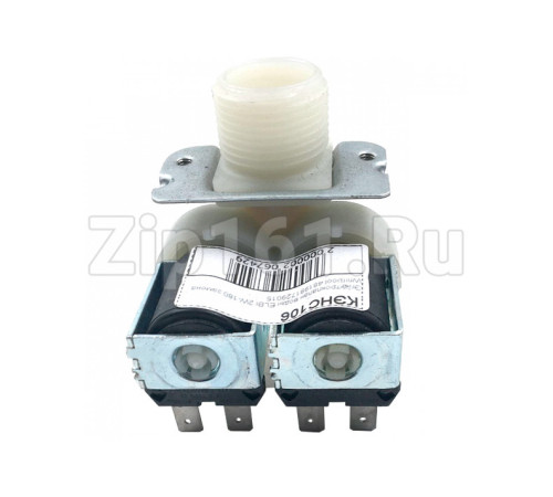 Электроклапан воды СМ ELBI 2W-180 замена Whirpool 481981729015