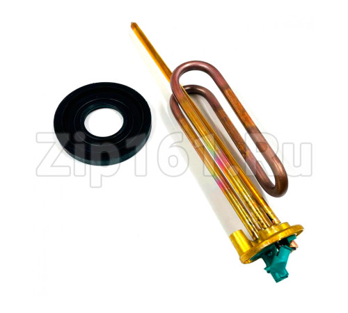 Тэн водонагревателя 1500W, M6, D-48мм, H-280мм, оригинал Ariston 65111790(Уценка)