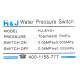 Датчик давления водонагревателя Haier 0530015481