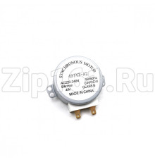 Мотор вращения тарелки СВЧ 4W 5/6rpm 220V 49TYZ-A2 высота вала 17мм