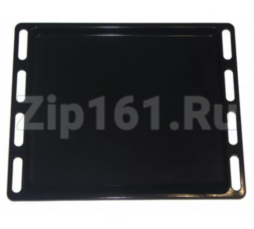 Противень 370x393x20 эмаль духовки Indesit C00102604